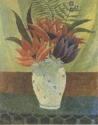 Henri Rousseau Lotus Flowers Germany oil painting artist